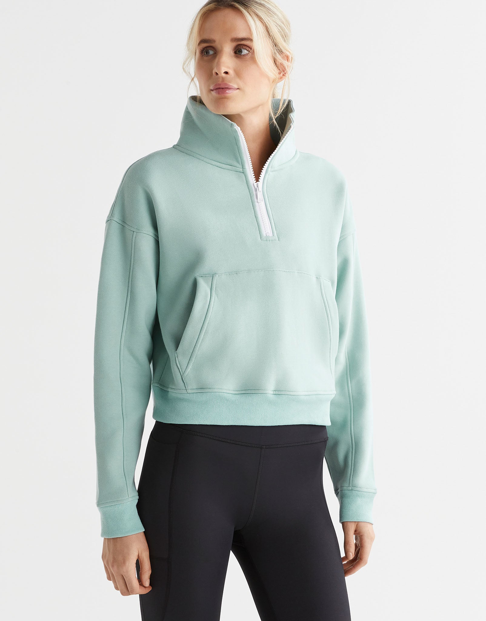 Lilybod-Rihanna-1-4-Zip-Up-Sweat-Sage-Green-LT77-SG-7.jpeg