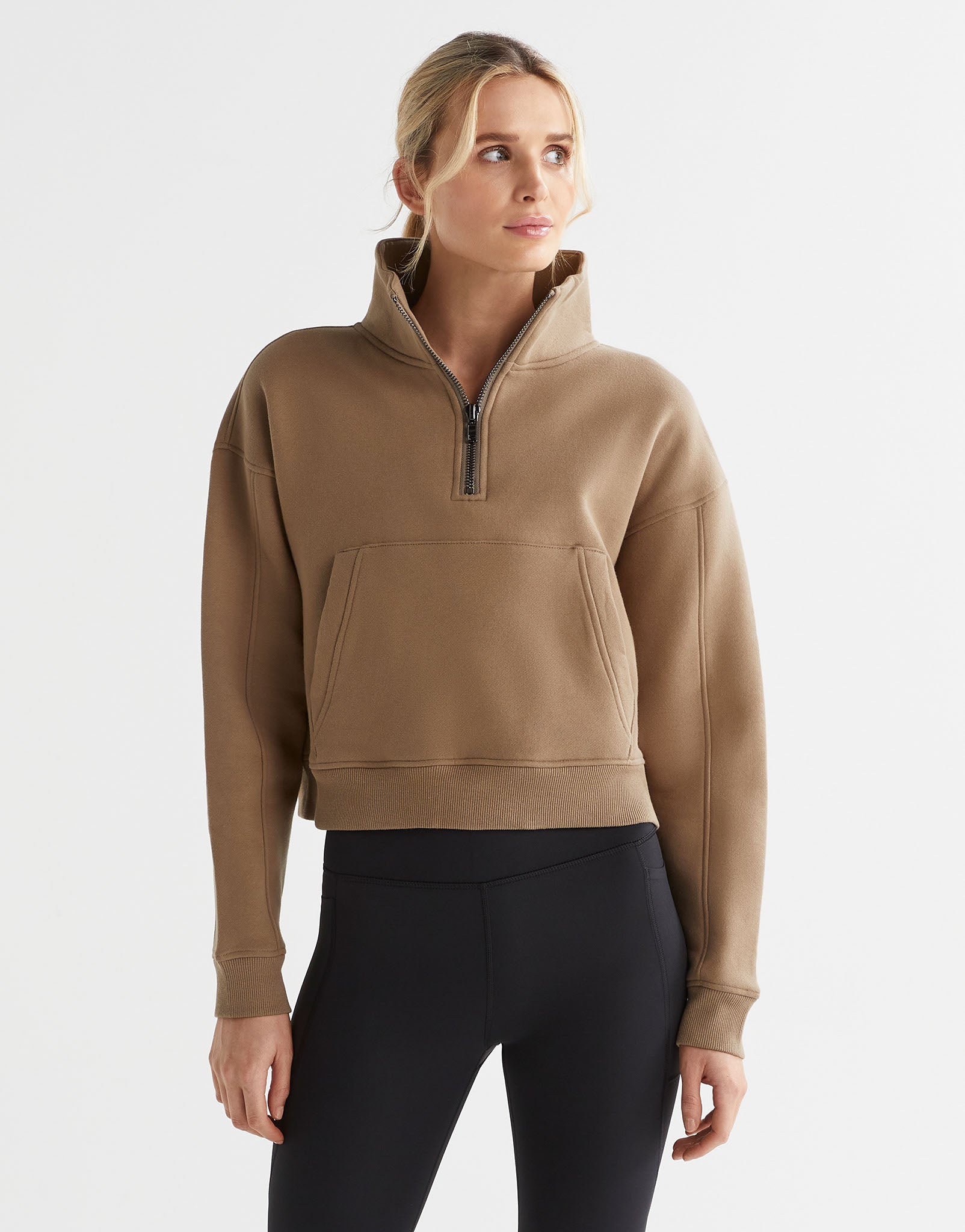 Lilybod-Rihanna-1-4-Zip-Up-Sweat-Taupe-LT77-TP-8.jpeg